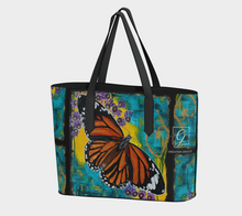 Charger l'image dans la galerie, Grand sac cuir végane Transformation personnelle