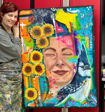 Charger l'image dans la galerie, Imagination - Peinture sur Toile, Signée Ghallé