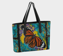 Charger l'image dans la galerie, Grand sac cuir végane Transformation personnelle