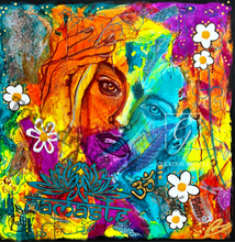 Charger l'image dans la galerie, Namaste - Peinture sur Toile, Signée Ghallé