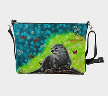 Charger l'image dans la galerie, Sac bandoulière cuir végane Énergie Positive