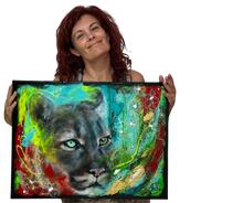 Charger l'image dans la galerie, Décisif - Peinture sur Toile, Signée Ghallé – RÉSERVÉE