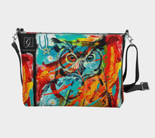 Charger l'image dans la galerie, Sac bandoulière cuir végane Gardien du rêve