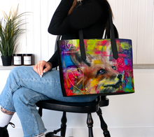 Charger l'image dans la galerie, Grand sac cuir végane Capacité Mentale