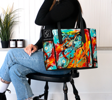 Charger l'image dans la galerie, Grand sac en cuir végane Gardien du rêve