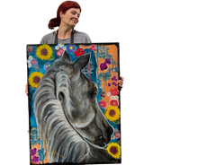 Charger l'image dans la galerie, Liberté - Peinture sur Toile, Signée Ghallé