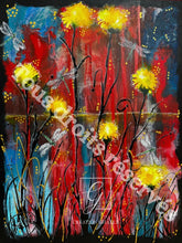 Charger l'image dans la galerie, Jardin #34 - Peinture sur Toile, Signée Ghallé