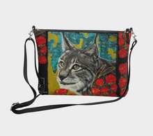 Charger l'image dans la galerie, Sac bandoulière cuir végane Télépathe