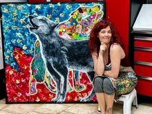 Charger l'image dans la galerie, Dualité - Peinture sur Toile, Signée Ghallé