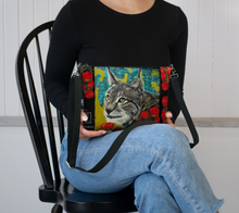 Charger l'image dans la galerie, Sac bandoulière cuir végane Télépathe