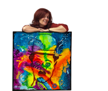 Charger l'image dans la galerie, Burlesque - Peinture sur Toile, Signée Ghallé