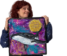 Charger l'image dans la galerie, Communication - Peinture animalière sur Toile, Signée Ghallé