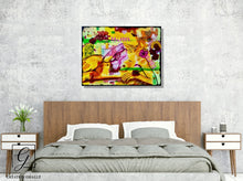 Charger l'image dans la galerie, Ode à la Tentation - Peinture sur Toile, Signée Ghallé