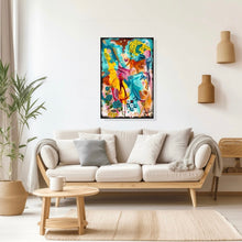 Charger l'image dans la galerie, Éveil au Sacré - Peinture sur toile, Signée Ghallé —- RÉSERVÉE