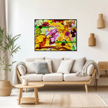 Charger l'image dans la galerie, Ode à la Tentation - Peinture sur Toile, Signée Ghallé