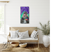 Charger l'image dans la galerie, Ingénieux - Peinture sur Toile, Signée Ghallé