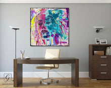 Charger l'image dans la galerie, Lumière Intérieure - Peinture sur Toile, Signée Ghallé