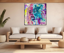 Charger l'image dans la galerie, Lumière Intérieure - Peinture sur Toile, Signée Ghallé