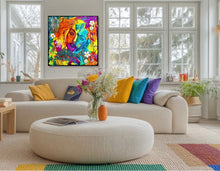 Charger l'image dans la galerie, Namaste - Peinture sur Toile, Signée Ghallé