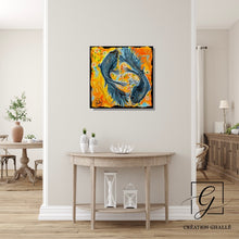 Charger l'image dans la galerie, Profondeur Émotionnelle - Peinture sur Toile, Signée Ghallé