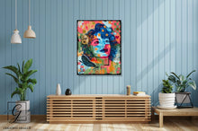 Charger l'image dans la galerie, Voir avec le coeur - Peinture sur toile, Signée Ghallé