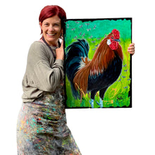 Charger l'image dans la galerie, Discernement - Peinture sur Toile, Signée Ghallé