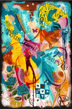 Charger l'image dans la galerie, Éveil au Sacré - Peinture sur toile, Signée Ghallé —- RÉSERVÉE