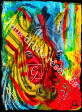 Charger l'image dans la galerie, Excentrique - Peinture sur Toile, Signée Ghallé - RÉSERVÉE