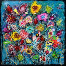 Charger l'image dans la galerie, Douce folie - Peinture sur Toile, Signée Ghallé