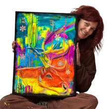 Charger l'image dans la galerie, Ancrage - Peinture animalière sur Toile, Signée Ghallé