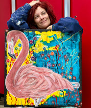 Charger l'image dans la galerie, Dynamique - Peinture sur Toile, Signée Ghallé