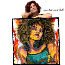 Charger l'image dans la galerie, Écoute de soi - Peinture sur Toile, Signée Ghallé