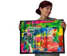 Charger l'image dans la galerie, Guide Spirituel - Peinture sur Toile, Signée Ghallé