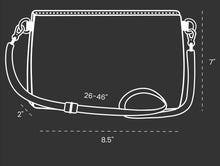 Charger l'image dans la galerie, Sac à bandoulière cuir végane Yin