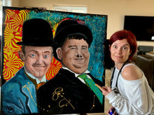Charger l'image dans la galerie, Laurel et Hardy —- VENDUE
