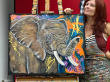 Charger l'image dans la galerie, Richesse - Peinture sur Toile, Signée Ghallé