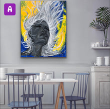 Charger l'image dans la galerie, Légèreté - Peinture sur Toile, Signée Ghallé