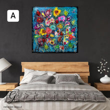 Charger l'image dans la galerie, Douce folie - Peinture sur Toile, Signée Ghallé