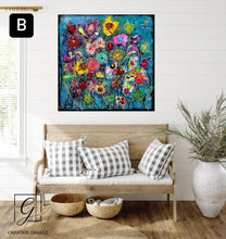 Charger l'image dans la galerie, Douce folie - Peinture sur Toile, Signée Ghallé