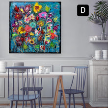 Charger l'image dans la galerie, Douce folie - Peinture sur Toile, Signée Ghallé