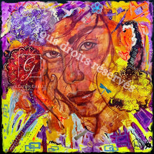 Charger l'image dans la galerie, Instant de bonheur - Peinture sur Toile, Signée Ghallé