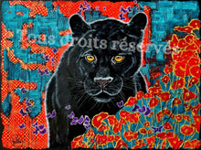 Charger l'image dans la galerie, Intuitif - Peinture sur Toile, Signée Ghallé