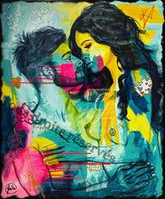 Charger l'image dans la galerie, Jusqu'à ce que l'Amour nous répare - Peinture spirituelle sur Toile, Signée Ghallé —— RÉSERVÉE