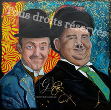 Charger l'image dans la galerie, Laurel et Hardy —- VENDUE