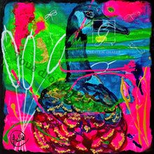 Charger l'image dans la galerie, Migrateur - Peinture animalière sur Toile, Signée Ghallé