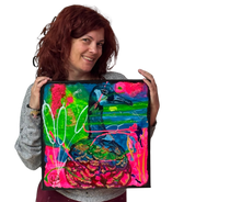 Charger l'image dans la galerie, Migrateur - Peinture animalière sur Toile, Signée Ghallé