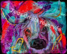 Charger l'image dans la galerie, Mysticisme - Peinture sur Toile, Signée Ghallé