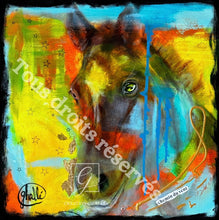 Charger l'image dans la galerie, Noblesse - Peinture sur Toile, Signée Ghallé