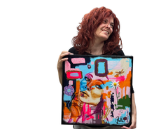 Charger l'image dans la galerie, Nouveau Départ - Peinture sur Toile, Signée Ghallé