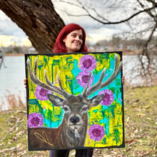 Charger l'image dans la galerie, Porteur de Paix - Peinture sur Toile, Signée Ghallé